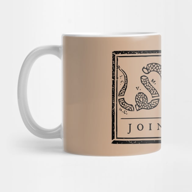 Join or Die Snake - U.S. History by warishellstore